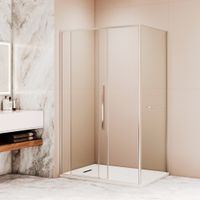 Душевой уголок RGW SV-42-1 (SV-12 + Z-060-2) 1400x1000, профиль хром, стекло прозрачное, арт-323242140-011 — фото 3, Прямоугольные душевые уголки