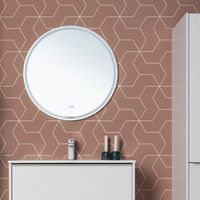 Зеркало Aquanet Optima 60 с LED подсветкой арт-00304265 — фото 8, Зеркала в ванную комнату