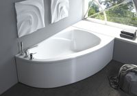 Товар: Ванна ТИОРА пустая, литой мрамор, правая 1545х1050 арт-01010028 - фото 4 Ванна ТИОРА пустая, литой мрамор, правая 1545х1050 арт-01010028 — фото 4, Ванны из искусственного камня