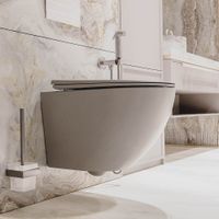 Унитаз подвесной Veconi Moro VMO-48TGr — фото 1, Подвесные унитазы