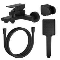 Товар: Смеситель для ванны и душа Azario EDDIE с ручным душем, керамический картридж, черный матовый арт-AZ-WQY238207PA - фото 6 Смеситель для ванны и душа Azario EDDIE с ручным душем, керамический картридж, черный матовый арт-AZ-WQY238207PA — фото 6, Смеситель для ванны