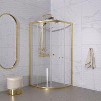 ДШ "Альфа-Голд" 90х90, 1/4 круга (1 место) арт-Щ0000073922 — фото 4, Душевые уголки четверть круга