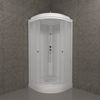 ДК Вельвет 90*90 А (7 мест+сифон D90) арт-Щ0000063054 — фото 9, Душевые кабины