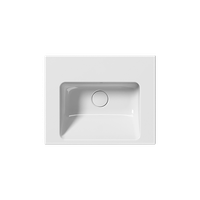 раковина подвесная/встраиваемая NORM 50x40 белый арт-8638111 — фото 1, Раковины подвесные