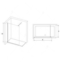 Комплект: Перегородка RGW WA-010B + поддон RGW ST G + сифон RGW S-010 359401009-14 — фото 3, Сифоны для поддонов