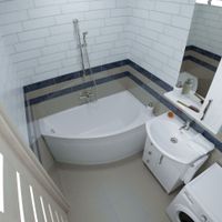 Ванна обрезанная Бэлла-левая ЭКСТРА арт-Н0000020161 — фото 4, Акриловые ванны