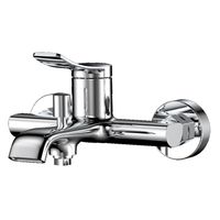 Смеситель для ванны и душа Azario ABILITY с ручным душем, керамический картридж, хром арт-AZ-VRY238331C — фото 1, Смеситель для ванны