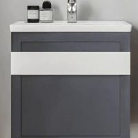 Ручка для тумбы Бриклаер БЕРЛИН 60 см, белый 4627125416231 — фото 1, Тумбы с раковиной