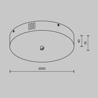 Товар: Аксессуар Technical CA031B-B - фото 6 Аксессуар Technical CA031B-B — фото 6, Комплектующие для освещения
