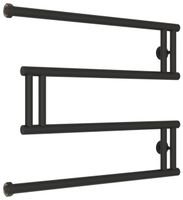 Полотенцесушитель водяной Сунержа High-Tech+ model "M" 500х650 Тёмный титан муар арт-15-4050-5065 — фото 4, Водяные полотенцесушители