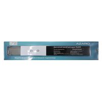 Душевой лоток AZARIO 600 мм, D40(50), решетка из нержавеющей стали "под плитку", металлический желоб, поворот 360°, комбинированный затвор арт-AZT3TILE600 — фото 4, Трапы для душа