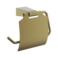 Держатель для туалетной бумаги BELZ , брашированное золото арт-B91303 — фото 1, Держатели туалетной бумаги