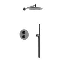 Товар: Душевой комплект с термостатом SANCOS Etna, с внутренней частью, вороненая сталь арт. SC9010GG - фото 1 Душевой комплект с термостатом SANCOS Etna, с внутренней частью, вороненая сталь арт. SC9010GG — фото 1, Встраиваемые душевые комплекты