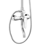 OneLife душевая система с смесителем для ванны/душа, хром арт-P01-911cr — фото 3, Душевые стойки