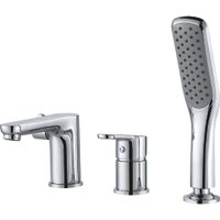 Смеситель на борт ванны D&K Rhein , хром арт-DA1394941 — фото 1, Смесители на борт ванны