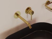 Смеситель для раковины Allen Brau Priority 5.31A03-GB (с внутренней частью) золото — фото 3, Смесители для раковины