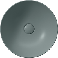 раковина накладная NUBES Ø40 без перелива агава матовый арт-903904 — фото 1, Раковины накладные