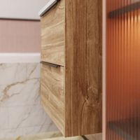 Товар: Тумба под раковину подвесная La Fenice Tesoro , коричневый арт-FNC-01-TES-DKK-60-2 - фото 5 Тумба под раковину подвесная La Fenice Tesoro , коричневый арт-FNC-01-TES-DKK-60-2 — фото 5, Тумбы под раковину