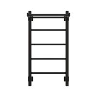 Полотенцесушитель электрический Grota App 430х800 черный App 430х800 RAL9005 EL — фото 3, Электрические полотенцесушители