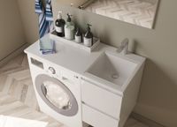 Раковина "Dallas silk" правая 1000х480 арт-ФР-00014933 — фото 4, Раковины встраиваемые сверху