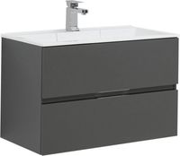 Товар: Тумба под раковину Aquanet Алвита 80 серый антрацит 00215120 - фото 1 Тумба под раковину Aquanet Алвита 80 серый антрацит 00215120 — фото 1, Тумбы под раковину