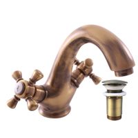 Товар: Смеситель Morava retro для раковины с донным клапаном пласт, арт-MK329.5SM - фото 2 Смеситель Morava retro для раковины с донным клапаном пласт, арт-MK329.5SM — фото 2, Смесители для раковины