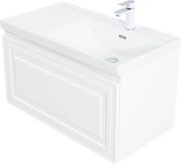 Тумба под раковину Aquanet Агата 90 белый сатин арт-00345482 — фото 4, Тумбы под раковину