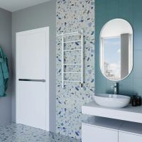 Полотенцесушитель электрический Grota Alto 430х1000 белый Alto 430х1000 RAL9016 EL — фото 5, Электрические полотенцесушители