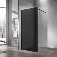 Товар: Душевая перегородка Walk-In , 900*2000, черный матовый, стекло матовое тонированное арт-VSW-1H900GFB - фото 2 Душевая перегородка Walk-In , 900*2000, черный матовый, стекло матовое тонированное арт-VSW-1H900GFB — фото 2, Душевые перегородки