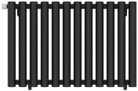 Отопительный радиатор Сунержа Кумир-0 EU50 левый 500х820 12 секций Тёмный титан муар арт-15-0350-5012 — фото 6, Радиаторы отопления