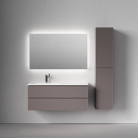 Товар: Тумба подвесная SANCOS Snob R левая 1195х445х500, c двумя ящиками оснащенными доводчиками, Doha Soft, арт. арт-SNR120LSM - фото 4 Тумба подвесная SANCOS Snob R левая 1195х445х500, c двумя ящиками оснащенными доводчиками, Doha Soft, арт. арт-SNR120LSM — фото 4, Тумбы под раковину