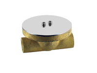 Внутренняя часть, Gessi, назначение-для напольного смесителя, стандарт подвода воды-1/2", цвет-хром арт-20699.031 — фото 2, Комплектующие для смесителей