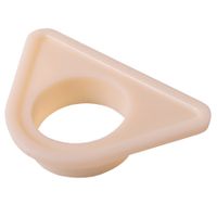 PD0107 Пластиковая уплотнительная прокладка под раковину для установки смесителя d -36мм (отверстия) — фото 1, Комплектующие