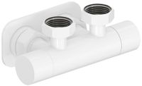 Вентиль Вентиль Сунержа 2х3/4" угловой скрытый-скрытый EU50 Белый арт-12-1418-3434 — фото 3, Комплектующие для полотенцесушителей