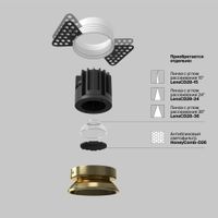 Встраиваемый светильник Technical арт-DL058-7W3K-TRS-BS — фото 15, Точечные светильники