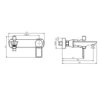 Товар: KUB смеситель ванна, без душ.комплекта (мат.золото) арт-54-011-brg - фото 2 KUB смеситель ванна, без душ.комплекта (мат.золото) арт-54-011-brg — фото 2, Смеситель для ванны