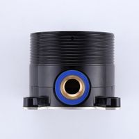 Смеситель ABBER Wasser Kreis AF8115NG напольный для ванны, никель — фото 5, Смесители напольные