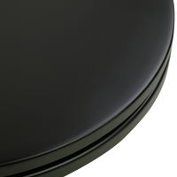 MONACO Крышка/сиденье унитаза Standart, с системой Microlift, цвет черный матовый/хром 32075 — фото 4, Сиденья для унитаза