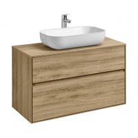 Столешница ЛИБЕРТИ 75, дуб эльвезия 1A281003LYC70 — фото 3, Столешницы под раковину