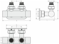Товар: Вентиль Вентиль Сунержа 2х1/2" угловой скрытый-скрытый EU50 Сатин 071-1416-1234 - фото 2 Вентиль Вентиль Сунержа 2х1/2" угловой скрытый-скрытый EU50 Сатин 071-1416-1234 — фото 2, Комплектующие для полотенцесушителей