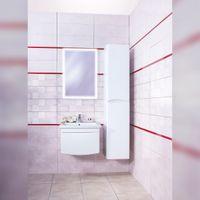 Комплект мебели для ванной Бриклаер ВЕГА 60, белый — фото 1, Комплекты мебели для ванной