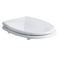 Сиденье с крышкой SIMAS ARCADE с микролифтом цвет белый бронза AR007BR — фото 1, Сиденья для унитаза