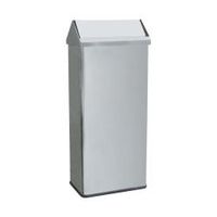 Контейнер из нерж. Стали прямоугольное 65 л. с крышкой 14075.65.B — фото 1, Мусорные ведра