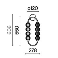 Настенный светильник (бра) Maytoni арт-MOD555WL-L11G3K — фото 2, Бра