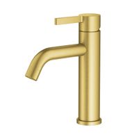 Смеситель для раковины Splenka S221.10.03, золотой сатин — фото 1, Смесители для раковины