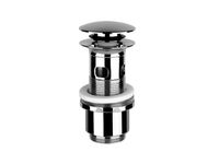 Донный клапан, Gessi, Technical Accessories, 1 1/4, диаметр, мм-63,5, для раковины с переливом, тип-автоматический Stop&Go, форма крышки-круглая, цвет-Black XL арт-01422.299 — фото 2, Донные клапаны