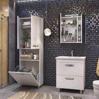 Тумба под раковину VIGO Plaza 70 напольная белый (tn.PLA.COM.70.2Y) — фото 6, Тумбы под раковину