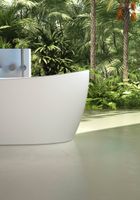 Ванна Solid Surface Vincea , 1700*800*630, белый мат., слив-перелив в комплекте арт-VBT-6S03MW — фото 1, Ванны из искусственного камня