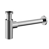 Сифон, Fima Carlo Frattini, Complementi Bagno, тип сифона-бутылочный, размер ввод/отвод-1 1/4", цвет-черный матовый арт-F406NS — фото 1, Сифоны для раковины