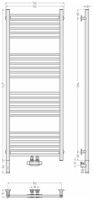 Товар: Полотенцесушитель комбинированный Сунержа Богема EU50+ 3.0 прямая 1500х500 Без покрытия 00-0720-1550 - фото 3 Полотенцесушитель комбинированный Сунержа Богема EU50+ 3.0 прямая 1500х500 Без покрытия 00-0720-1550 — фото 3, Полотенцесушители